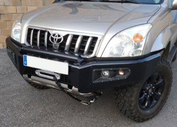 Paragolpes frontal c/base. y faros integrados, Land Cruiser J 120